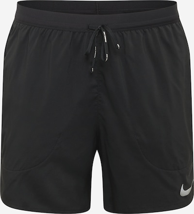 NIKE Sports trousers 'Flex Stride' in Grey / Black, Item view