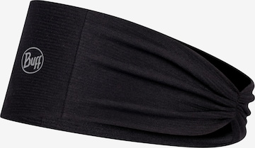 BUFF Sportstirnband 'CoolNet UV' in Schwarz: predná strana