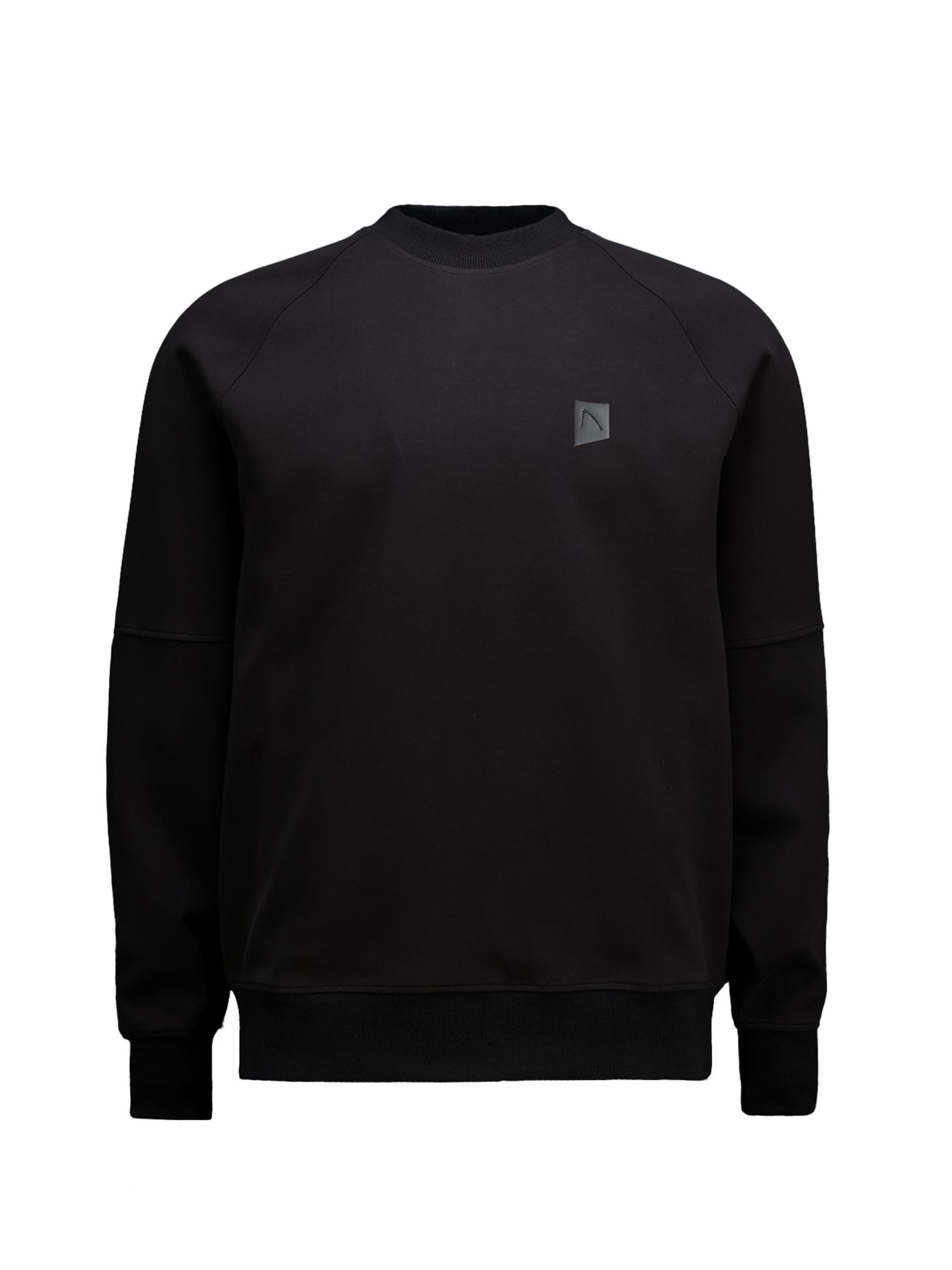 CHASIN' Sweatshirt in Black: front