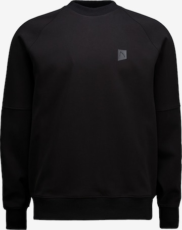 CHASIN' Sweatshirt in Zwart: voorkant