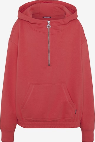 CHIEMSEE Sweatshirt in Rot: predná strana