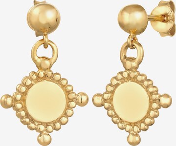 ELLI Earrings in Gold: front