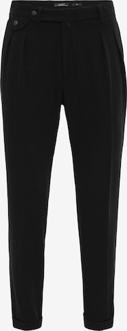 Antioch Normalny krój Spodnie w kolorze czarny: przód