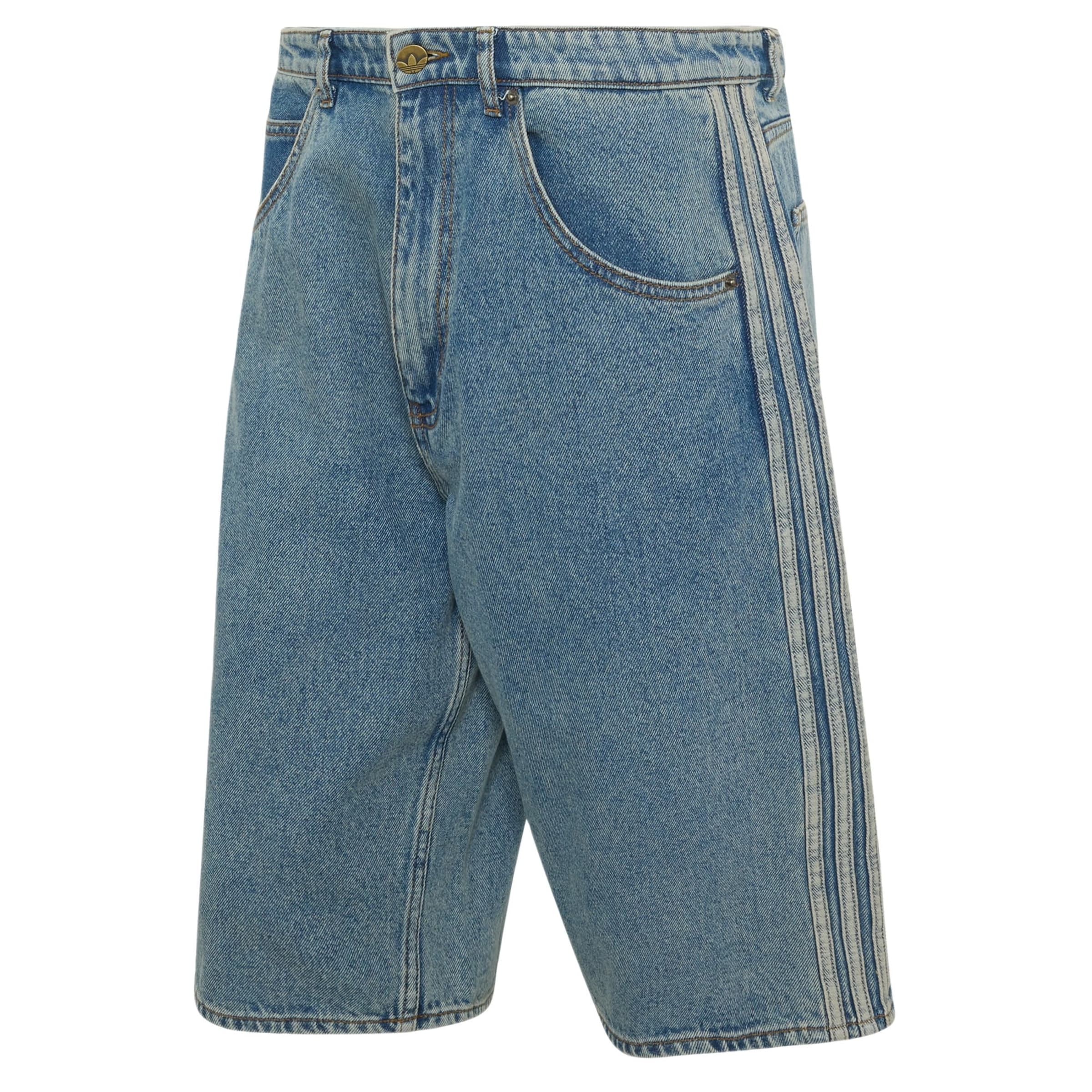 ADIDAS ORIGINALS Loosefit Jeans 'Firebird Adicolor' in Blau: Vorderseite