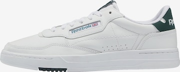 Reebok - Zapatillas deportivas bajas 'Court Peak' en blanco: frente