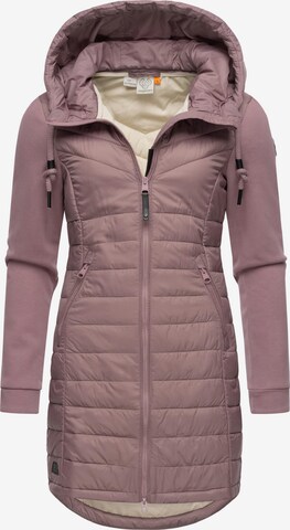 Manteau d’hiver 'Lucinda' Ragwear en violet