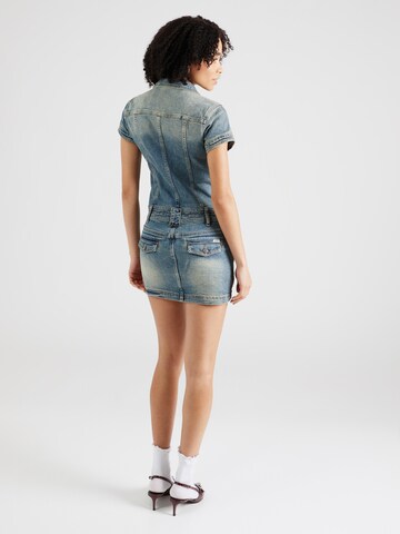 GUESS Originals Shirt dress 'GO' in Blue
