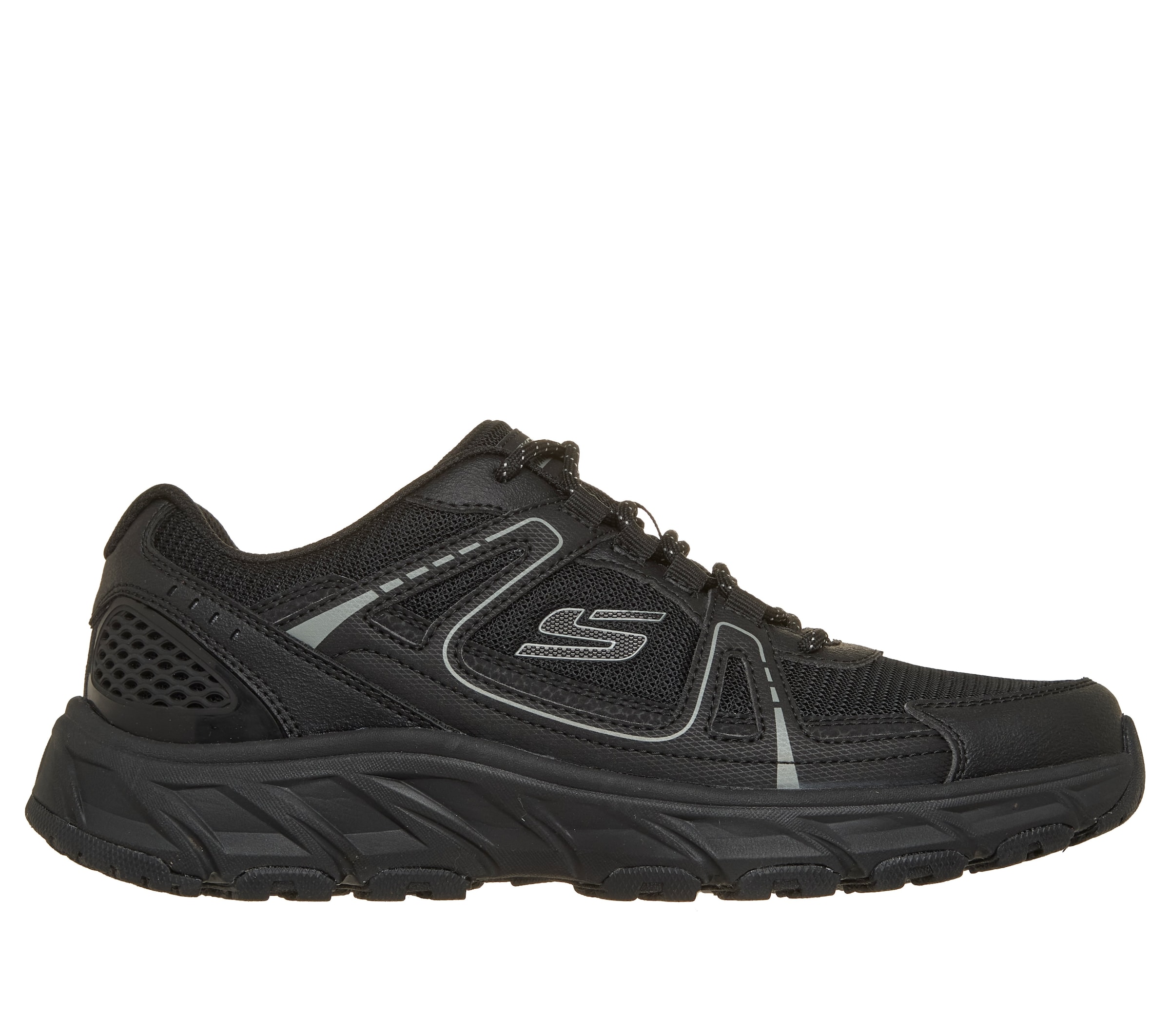 SKECHERS Χαμηλό παπούτσι 'HILLCREST 2.0 - SABBADAY FALL' σε μαύρο