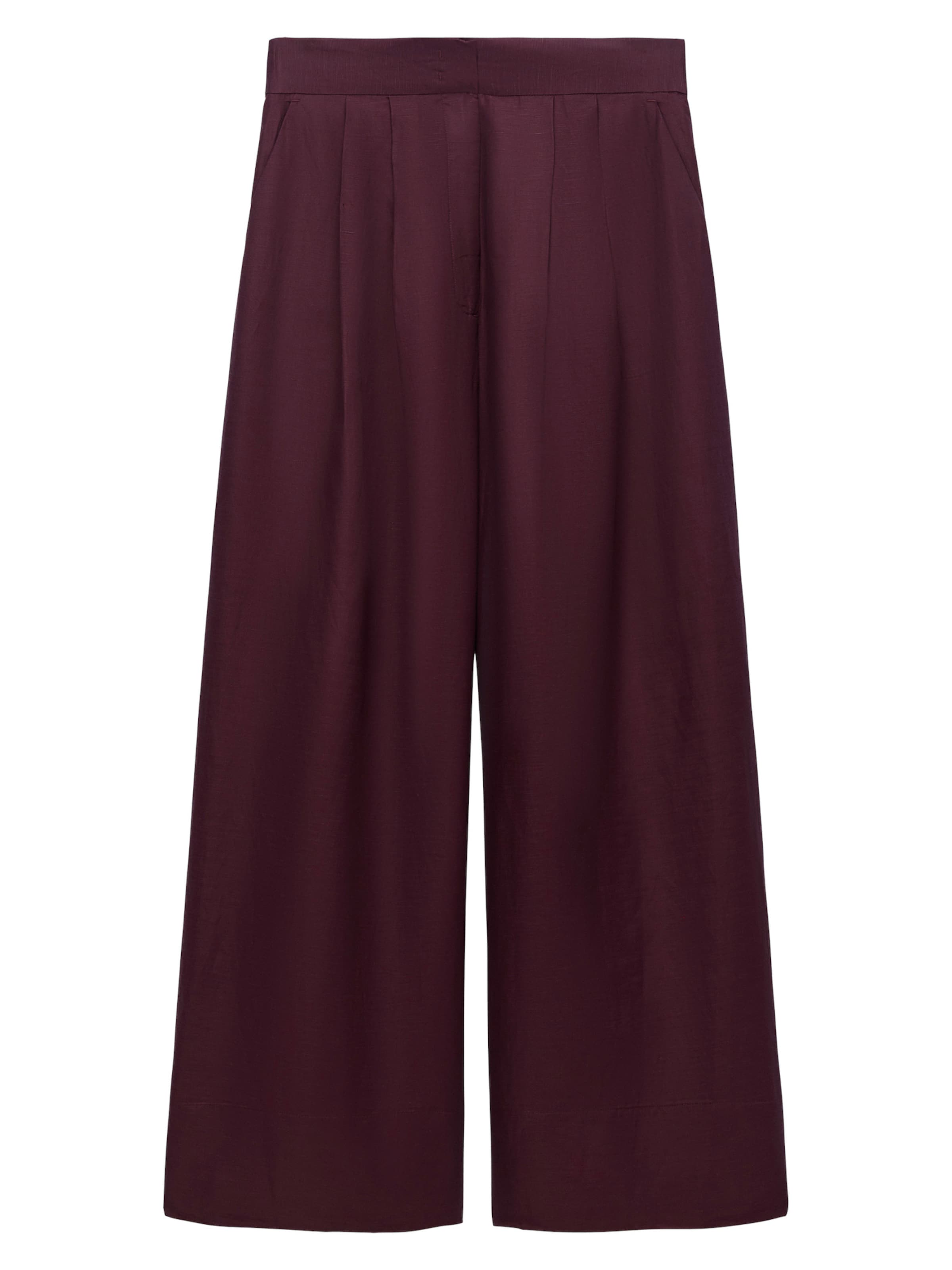 Adolfo Dominguez Wide Leg Housut värissä punainen: etupuoli