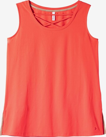 SHEEGO Top in Red: front