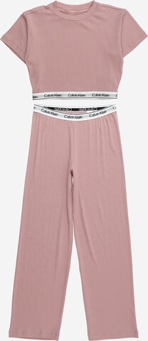 Calvin Klein Underwear Regular Schlafanzug in Pink: predná strana