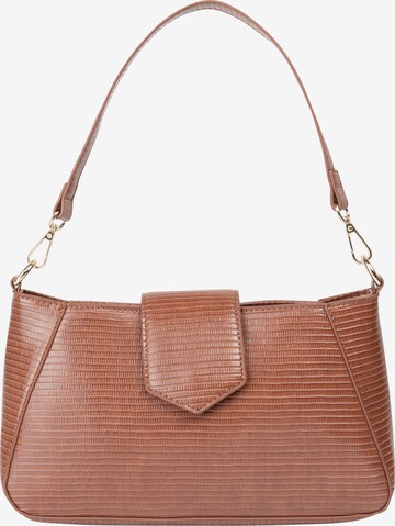 Usha Shoulder Bag in Brown: front