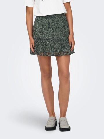 JDY Skirt in Green: front