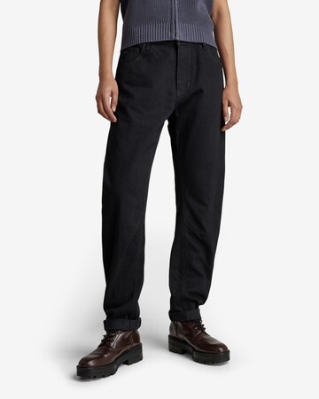 G-Star RAW Tapered Τζιν 'Arc 3D' σε μαύρο: μπροστά