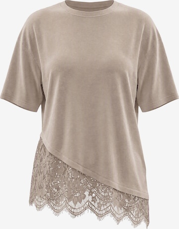Maglietta di Imily Bela in beige: frontale