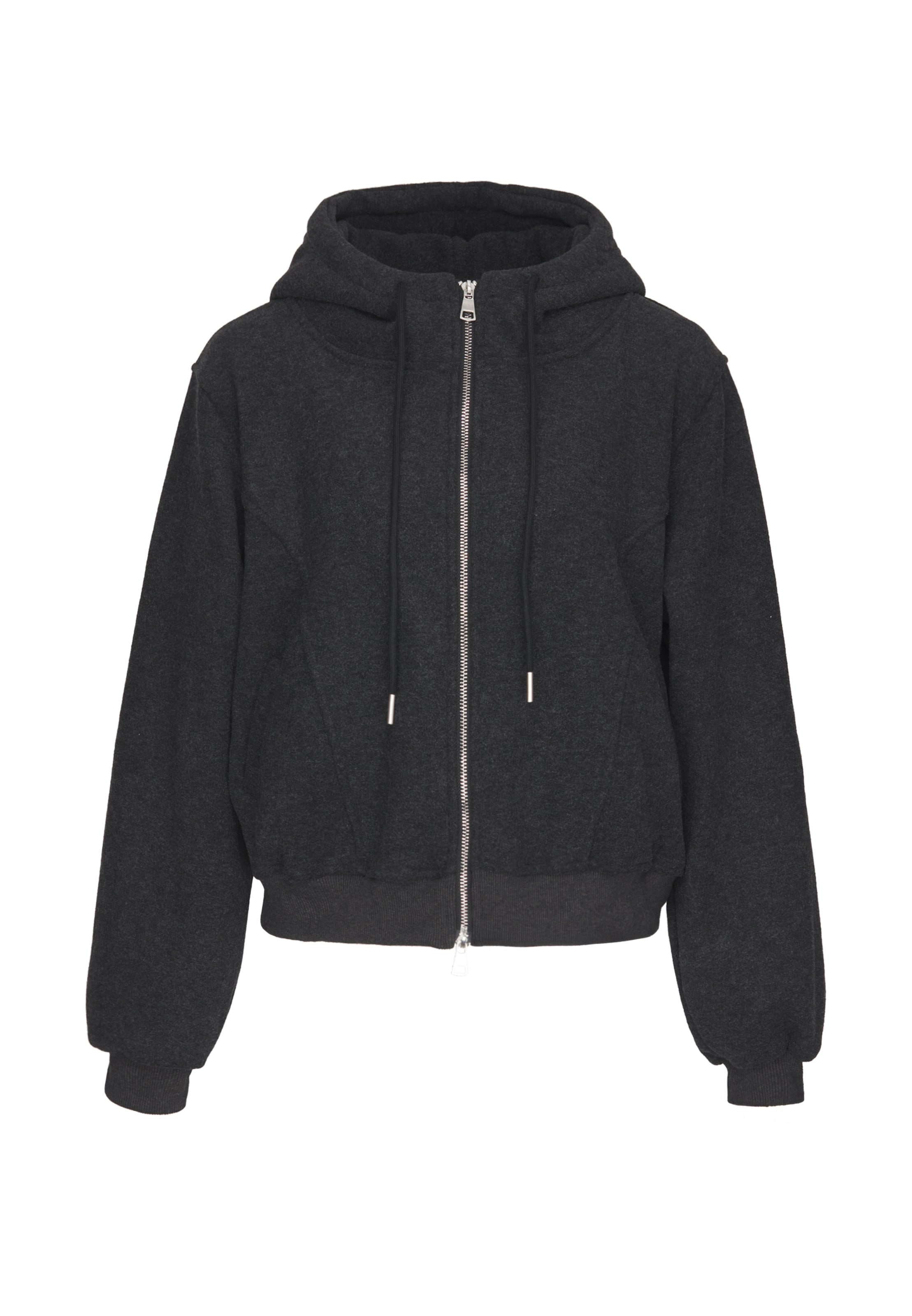 Veste de survêtement MYMO en gris : devant