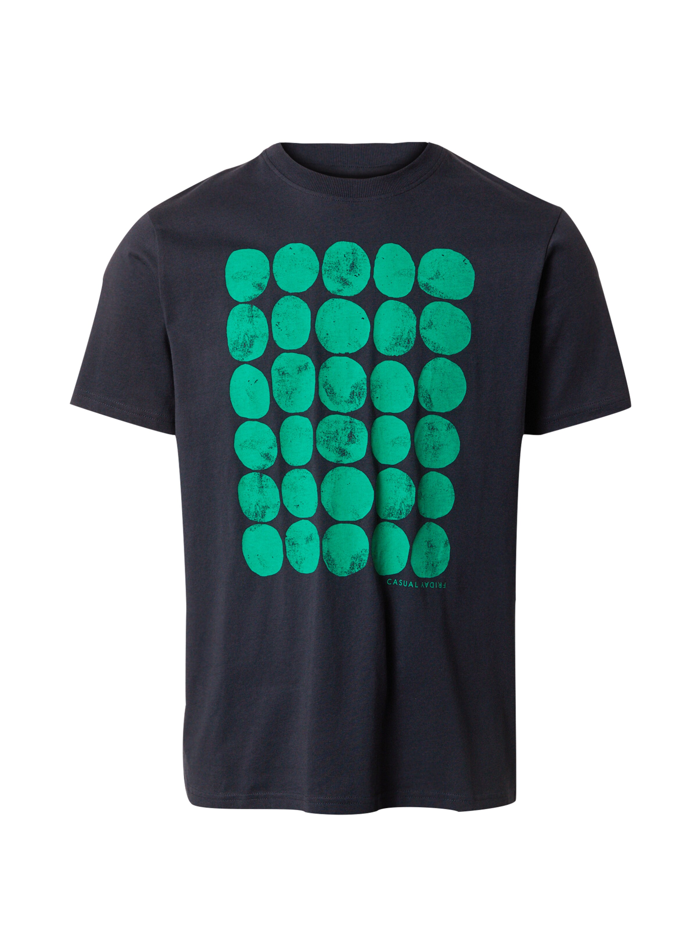 Casual Friday - Camisa 'Thor' em azul: frente