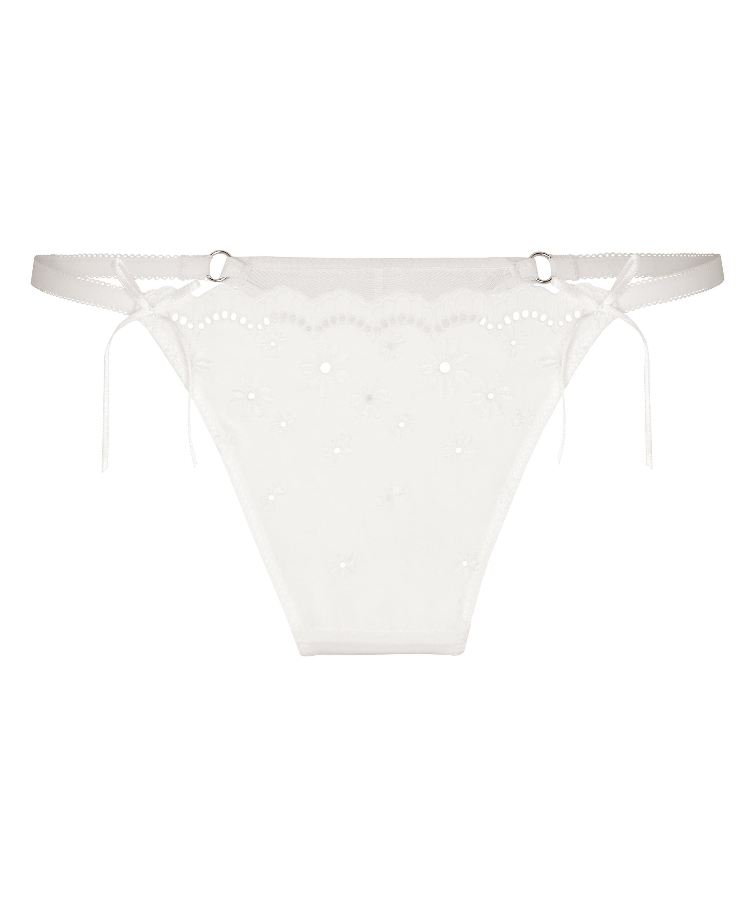 Hunkemöller String 'Gaia' in White: front
