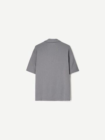 Fit confort Chemise Bershka en gris