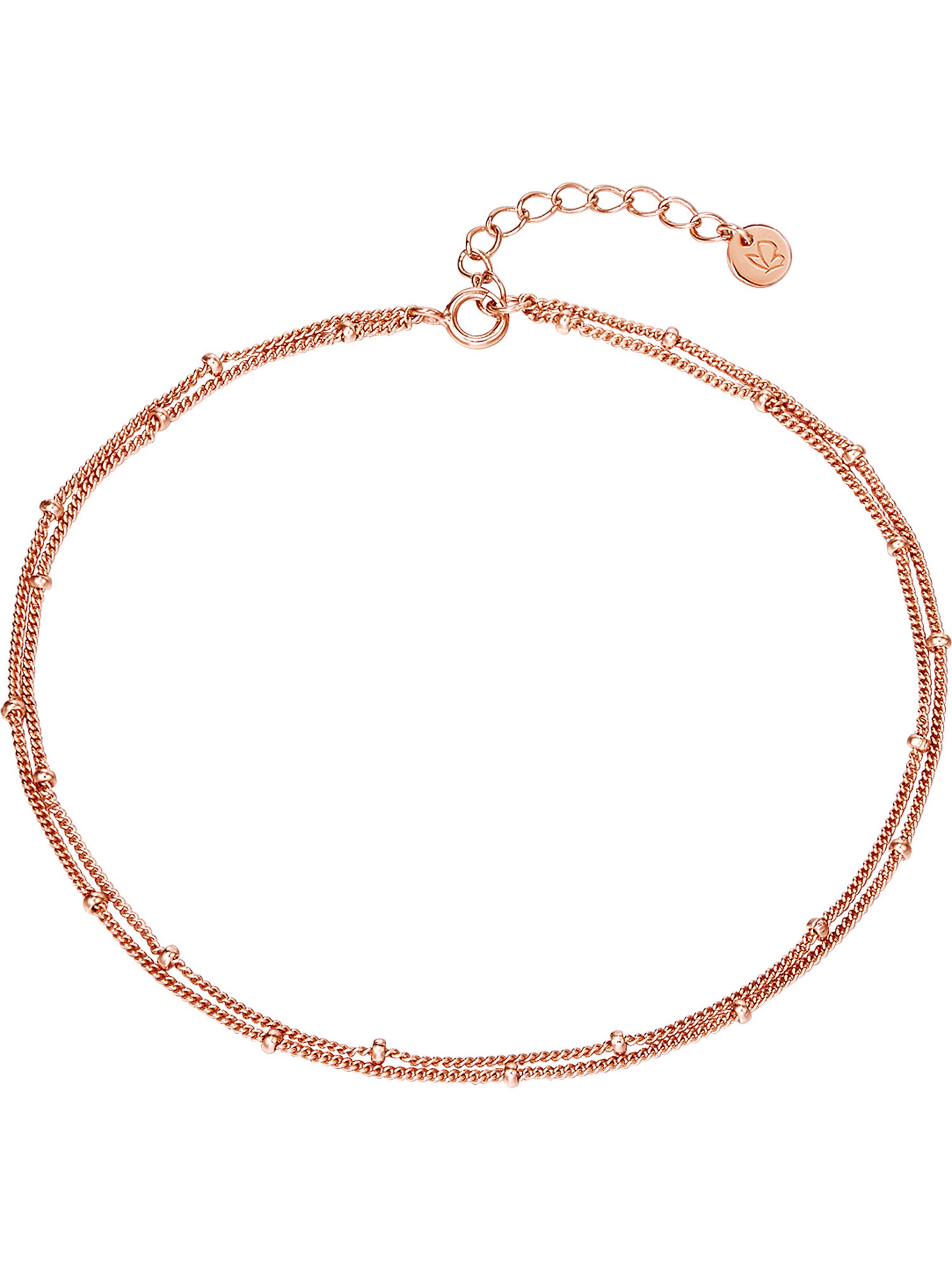 Gioiello per i piedi di Glanzstücke München in oro: frontale