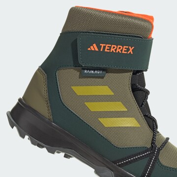 ADIDAS TERREX Boots 'Snow Hook-And-Loop' in Grün