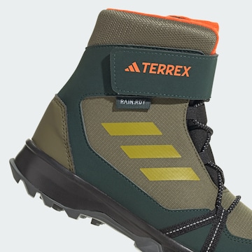 ADIDAS TERREX Boots 'Snow Hook-And-Loop' in Groen