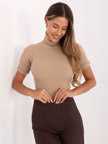 Madnezz House Sticktop 'FG577.47' in Beige: Vorderseite