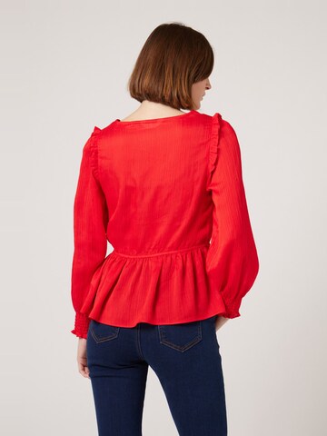 NAF NAF Bluse ' Hiptone ' in Rot