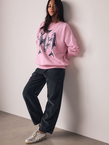 Next Sweatshirt in Roze