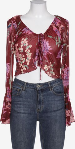 Free People Bluse M in Rot: predná strana