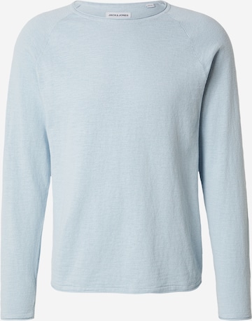 JACK & JONES Pulóver 'JJBREEZE' - kék: elől