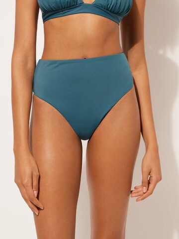 CALZEDONIA BIKINI HOSEN in Blau: Vorderseite