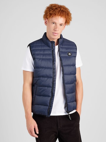 Pepe Jeans Bodywarmer 'Balle' in Blauw: voorkant