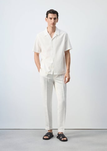 MANGO MAN Regular Fit Hemd 'Muzza' in Weiß