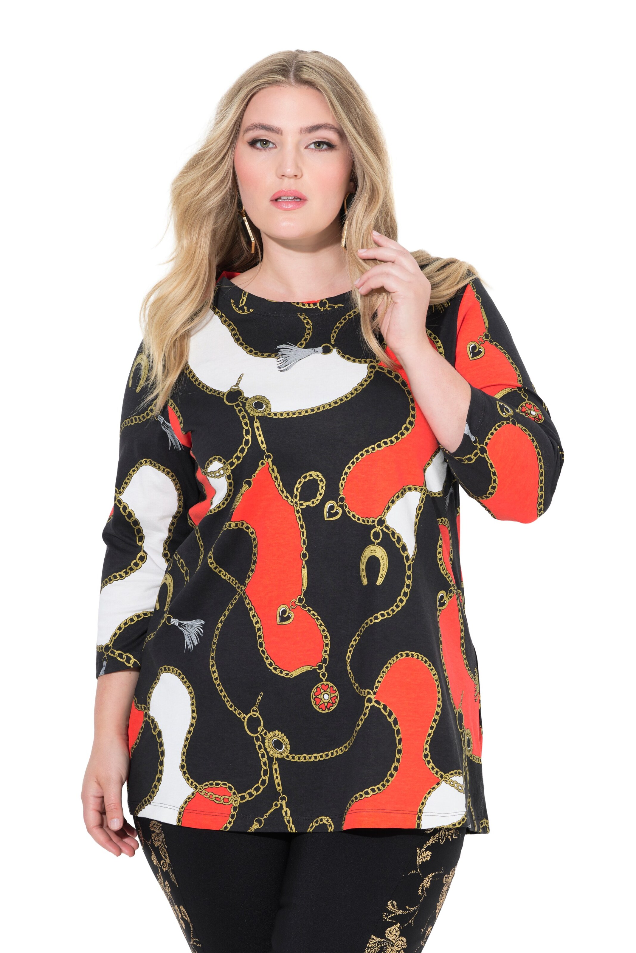 MIAMODA Shirt in Black: front