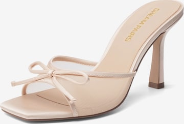 Mule Dream Pairs en beige : devant