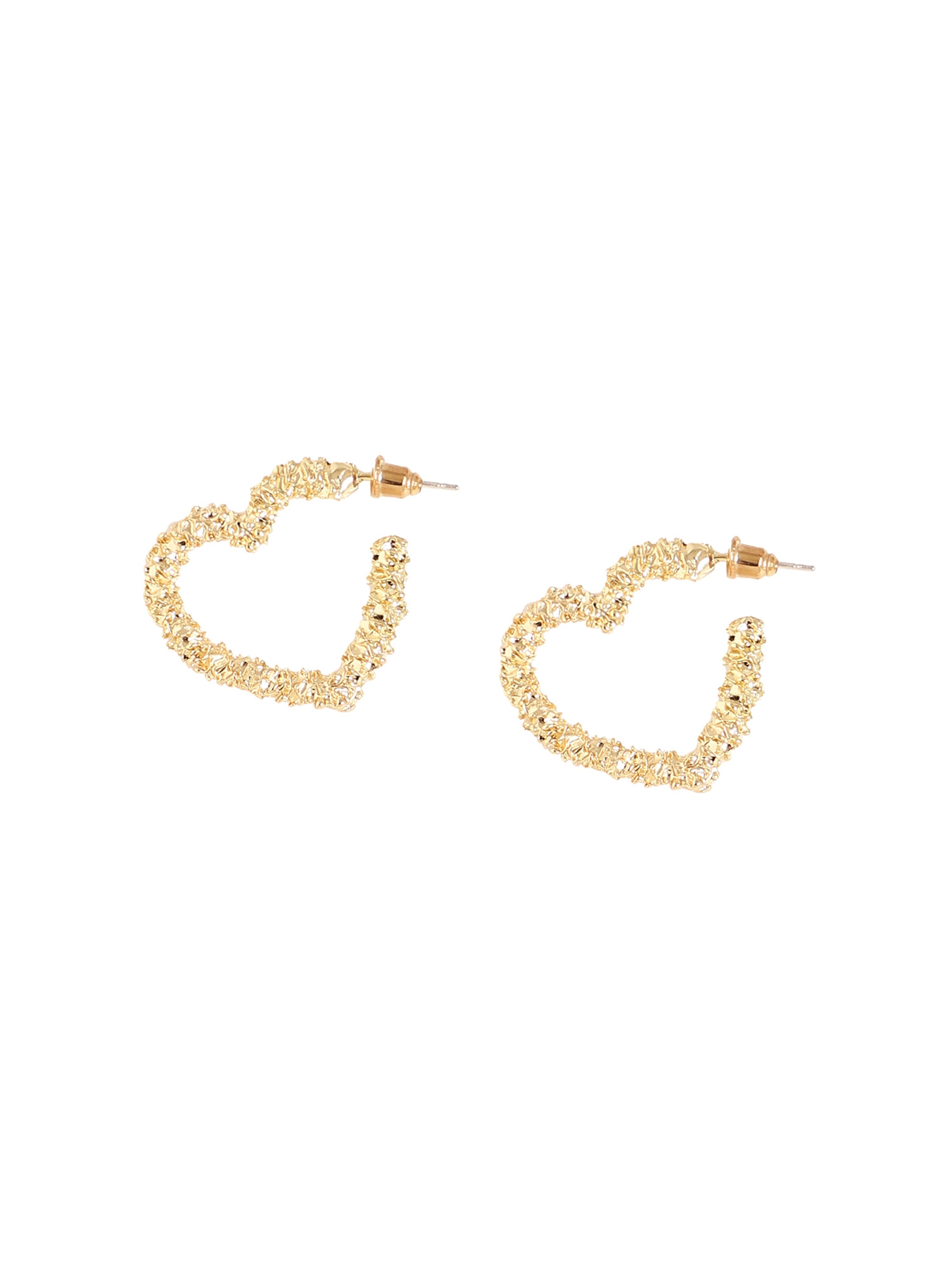 SOHI Earrings 'Manika' in Gold: front