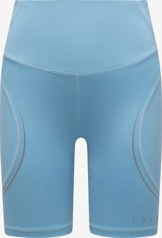 Born Living Yoga Skinny Sportshorts 'Becky' in Blau: predná strana