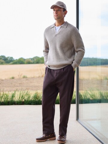 Pull-over Next en beige : devant