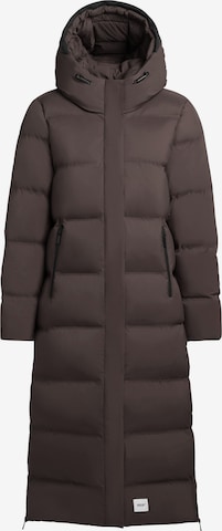 Manteau d’hiver khujo en gris : devant