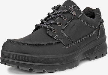 ECCO Flats in Black: front