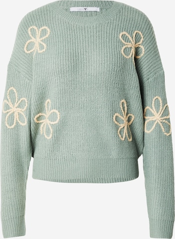 Hailys Sveter 'Ar44ia' - Zelená: predná strana