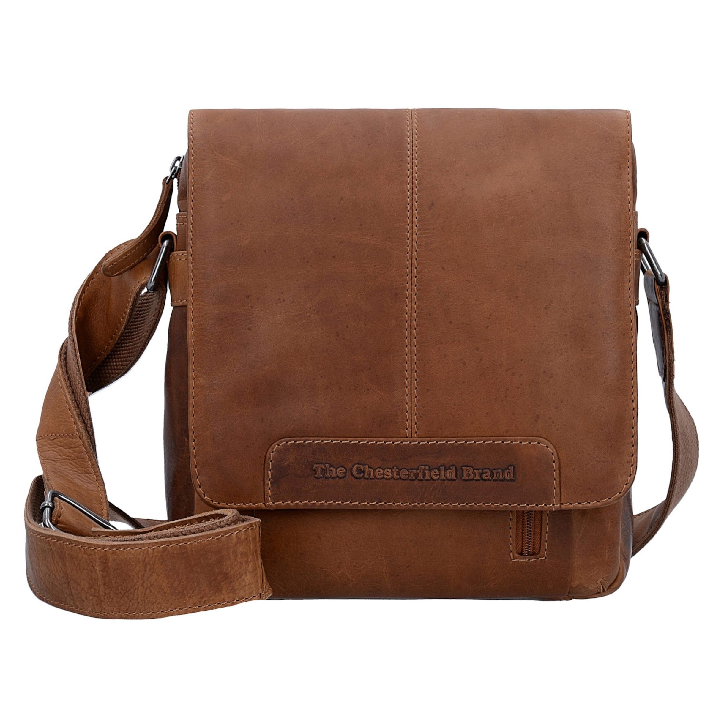 The Chesterfield Brand Umhängetasche 'Remy' in Braun: Vorderseite