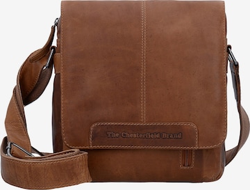 The Chesterfield Brand Crossbody Bag 'Remy' in Brown: front