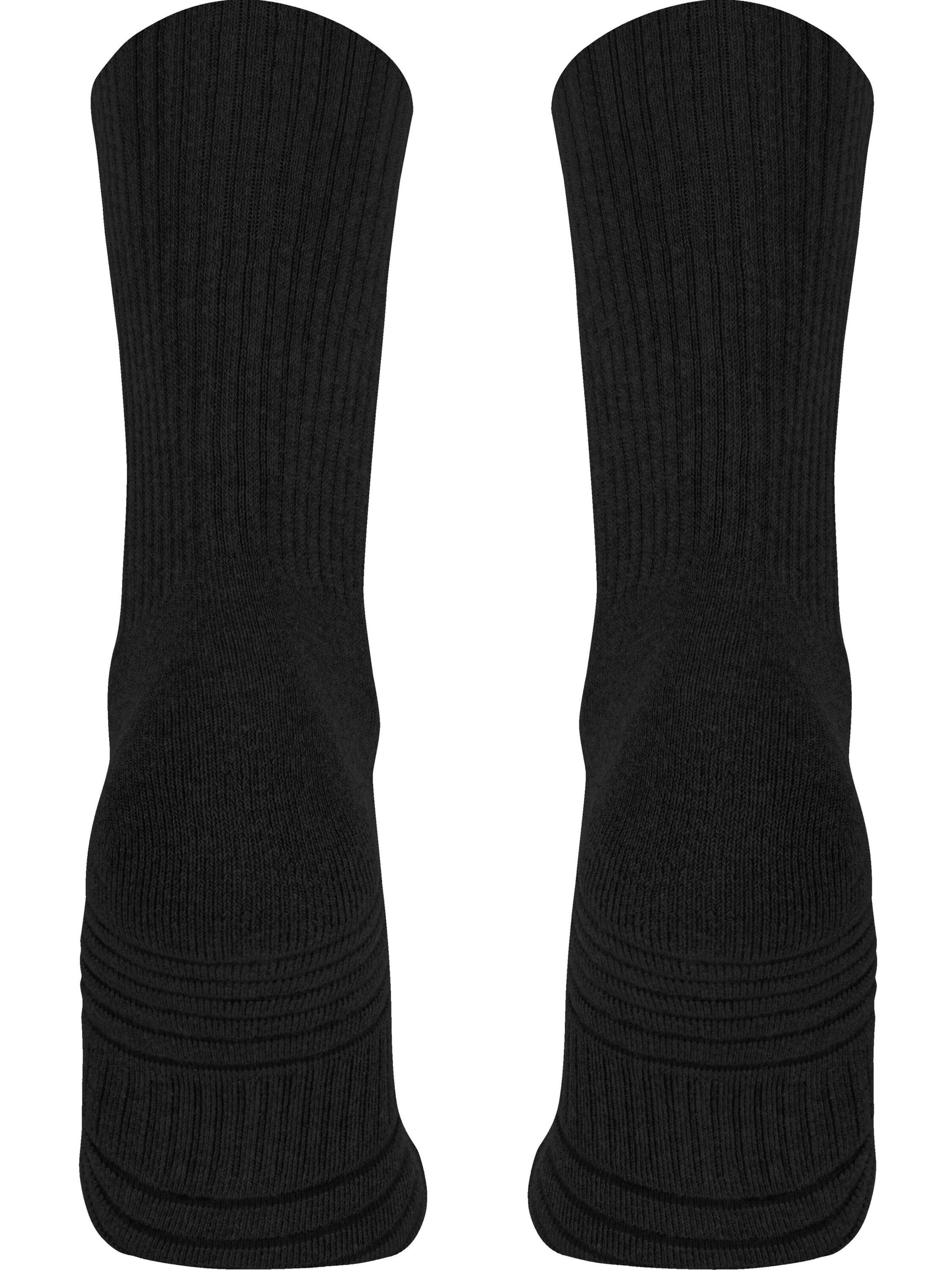 Chaussettes de sport normani en noir