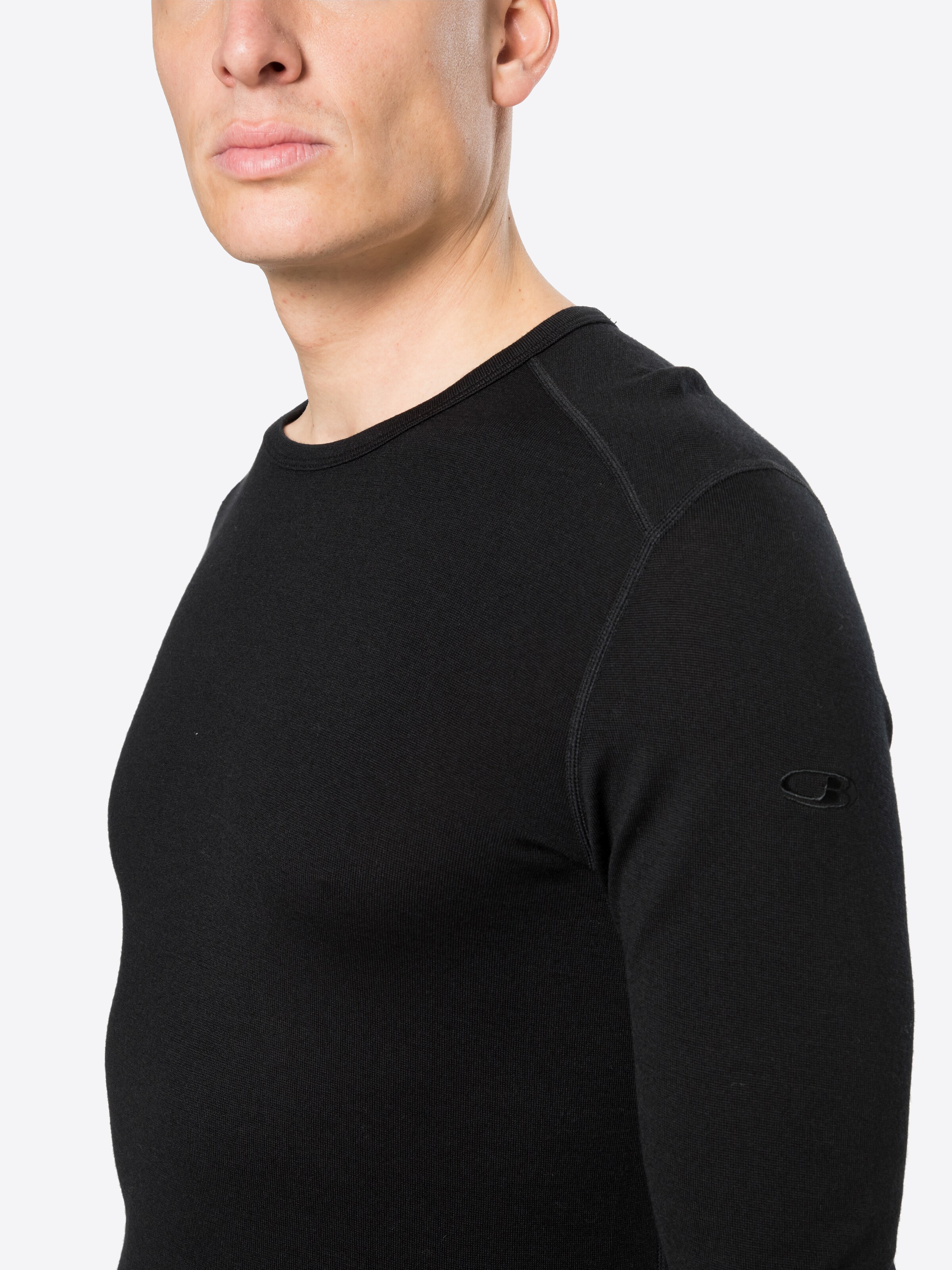 Männer Sportbekleidung ICEBREAKER Shirt in Schwarz - BF41580