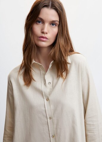 MANGO Nightgown 'Marlin' in Beige