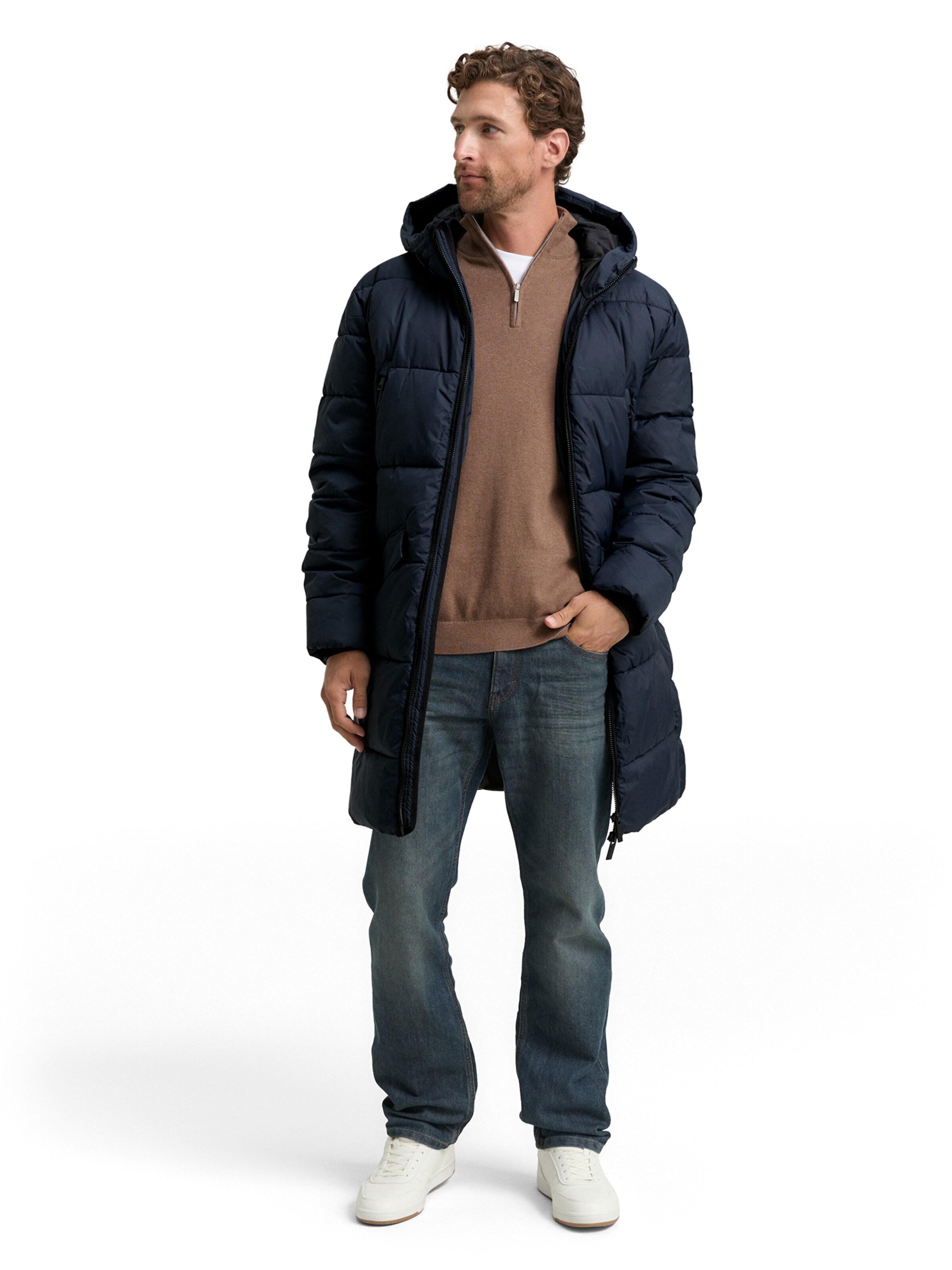 TOM TAILOR - Abrigo de invierno en azul