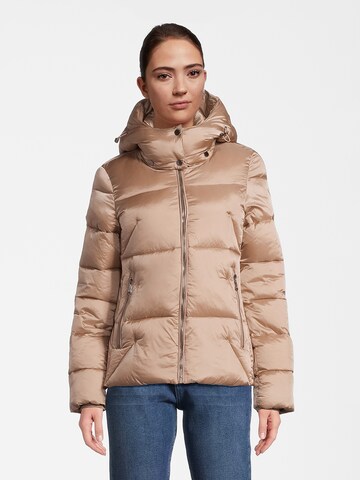 New View Winter Jacket in Beige: front