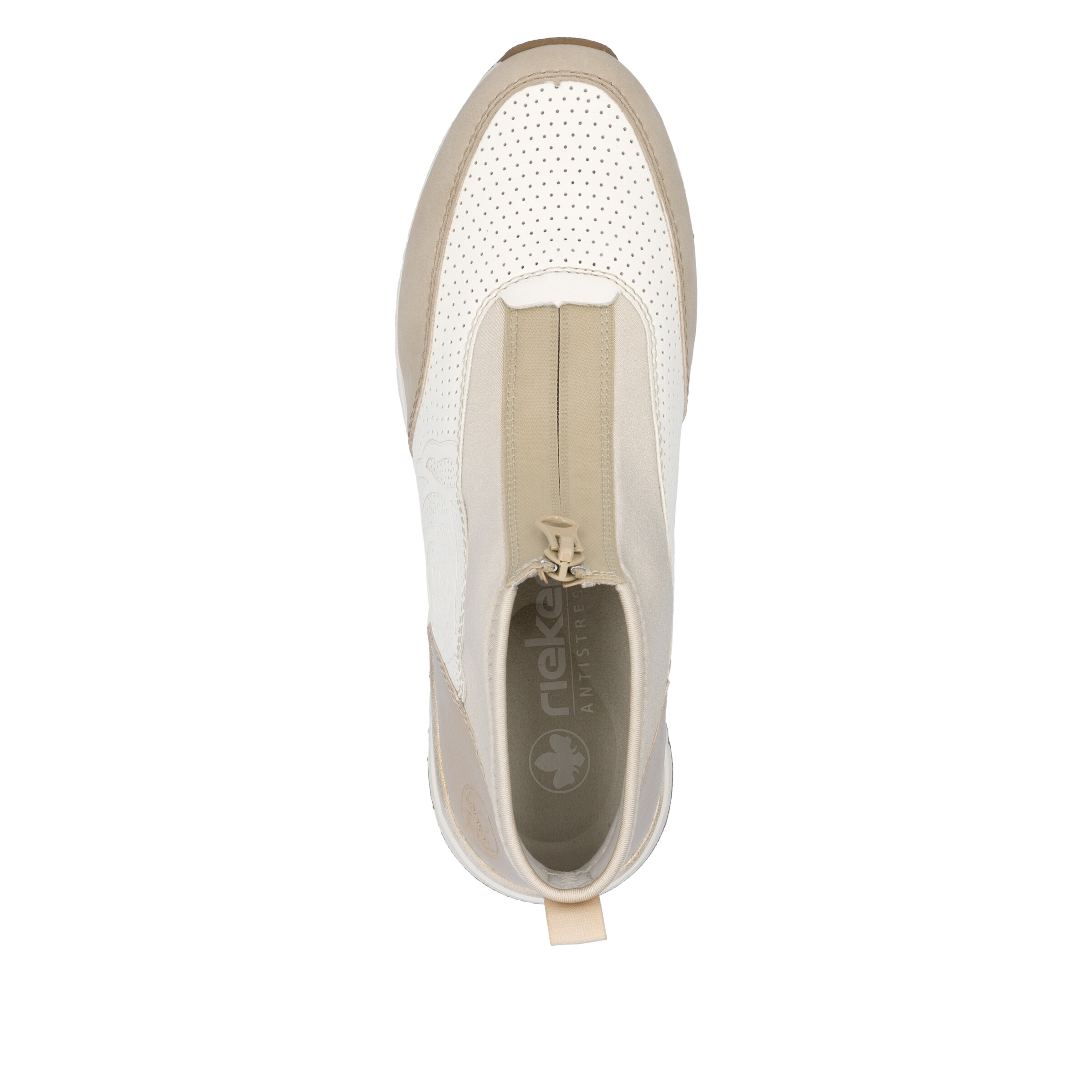 Baskets hautes Rieker en beige
